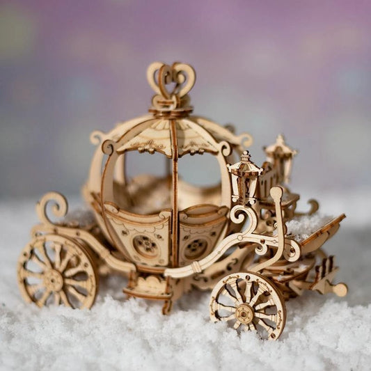 Rolife Pumpkin Carriage 3D Wooden Puzzle