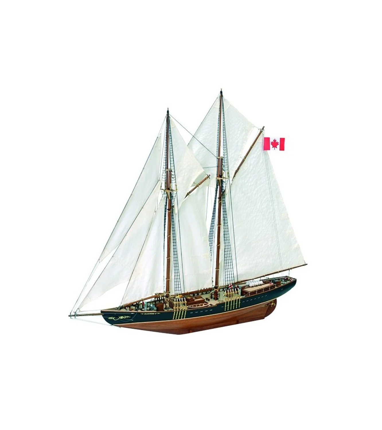 Bluenose II 1:75 Wooden Model Ship Kit Boat ART22453
