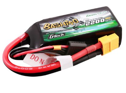 G-Tech Bashing 2200mAh 3S 1P 11.1V 35C LiPo Battery Pack with XT60 Plug Soft Pack