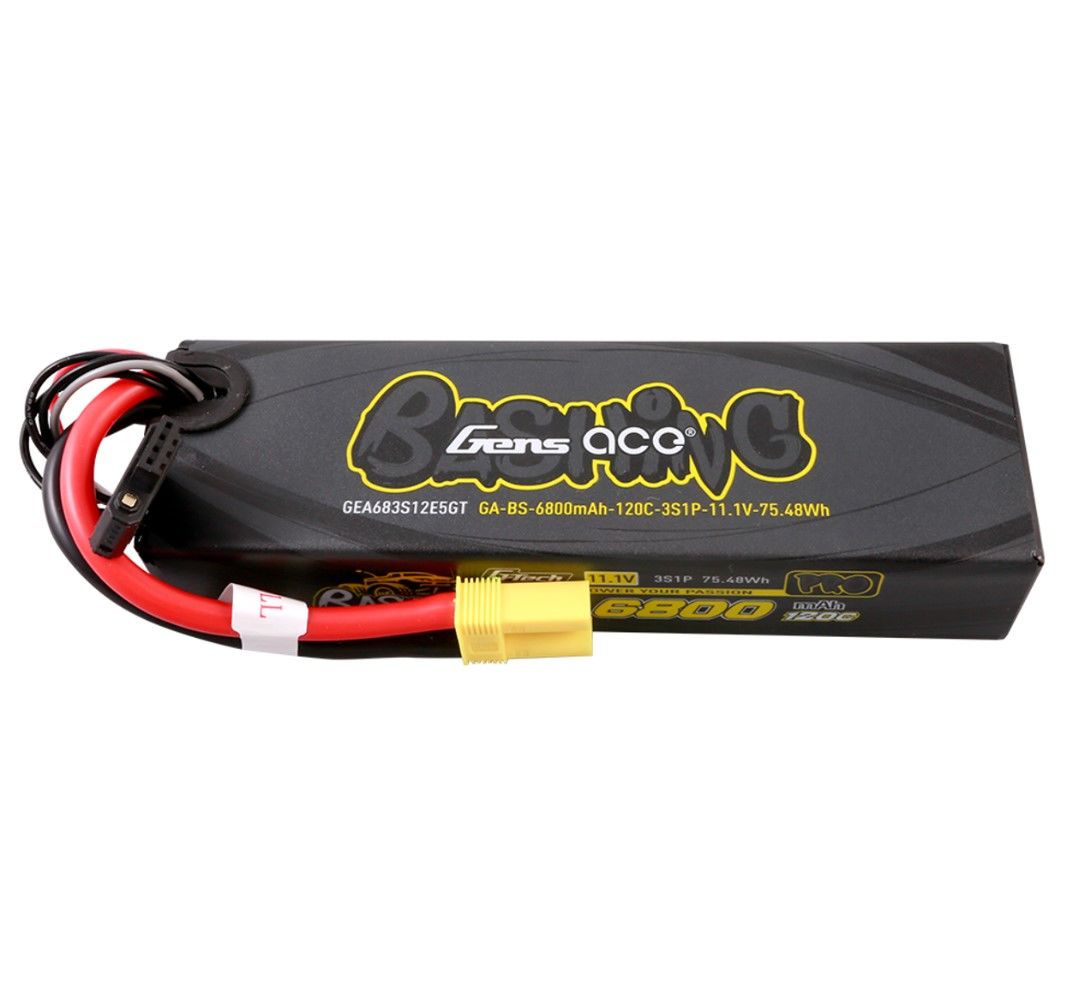 G-Tech Bashing Series 6800mAh 11.1V 120C 3S1P LiPo Battery Pack With EC5 Plug