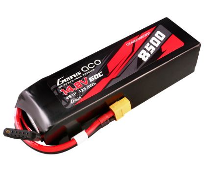 G-Tech 8500mAh 4S1P 14.8V 60C LiPo Battery Pack with XT60 Plug Soft Pack
