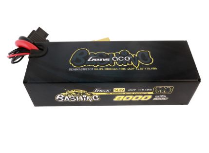 G-Tech Bashing 8000mAh 4S1P 14.8V 100C LiP Battery Pack with EC5 Plug Hardwired