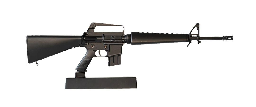 GoatGuns M16A1 Vietnam Rifle Metal Diecast Assembly Kit - Black GOA16-BLACK