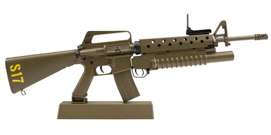 GoatGuns M16A1 Vietnam Rifle Metal Diecast Kit - OD Green GOA16-GREEN