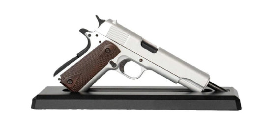 GoatGuns 1911 Metal Diecast Model Assembly Kit - Silver GOA1911-SILVER