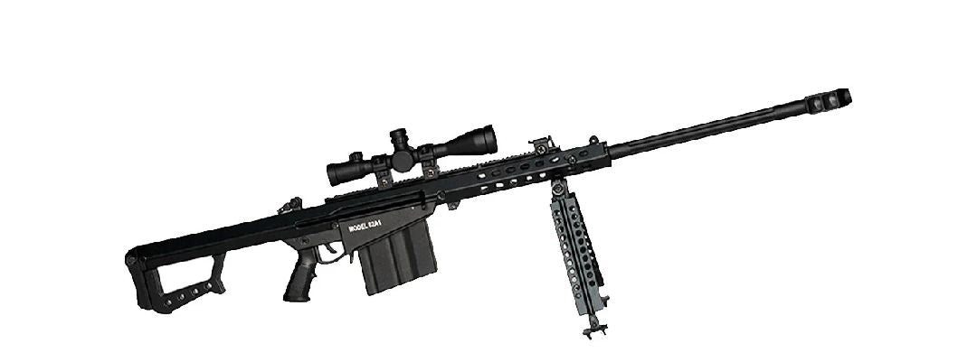 GoatGuns BARRETT 82A1 .50 cal Metal Diecast Kit - Black GOA50-BLACK