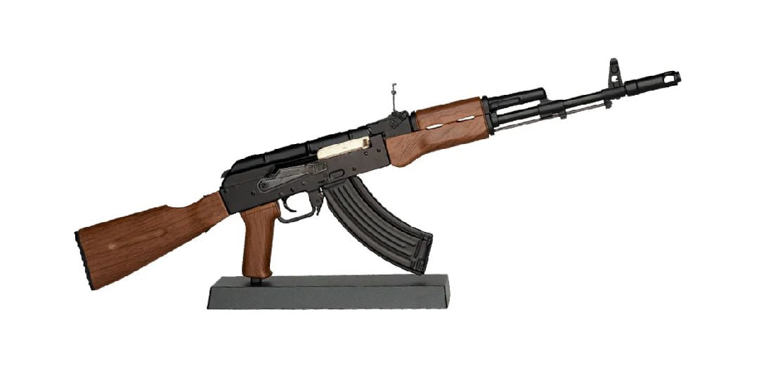 GoatGuns AK47 Metal Diecast Assembly Model Kit - Black GOAAK-BLACK
