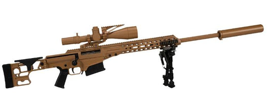 GoatGuns BARRETT MK22 Metal Diecast Model Assembly Kit - Tan GOAMK22-TAN