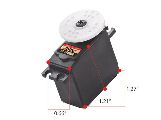 Hitec HS-5245MG Digital Mini Metal Gear, Dual BB Servo HIT35245S