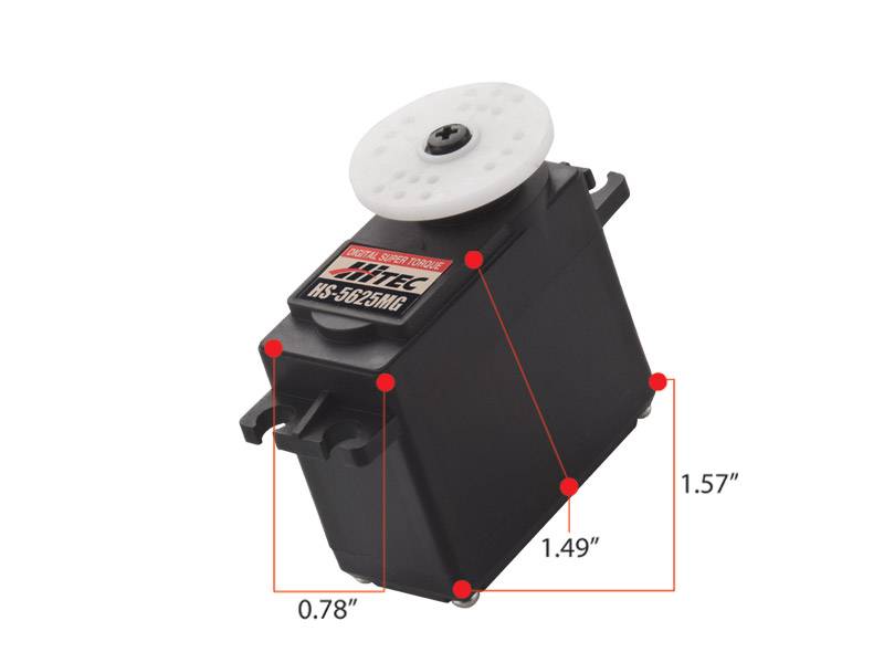 NUOVO Hitec HS5625MG Servo Digitale Ad Alta Velocità, Ingranaggi Metallo E BB - Modello 35625S