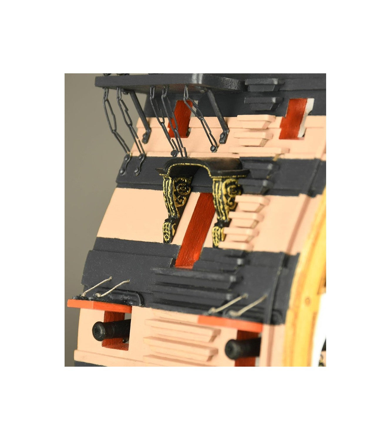 HMS Victory's Cross-Section. 1:72 Wooden Model Ship Kit Boat ART20500