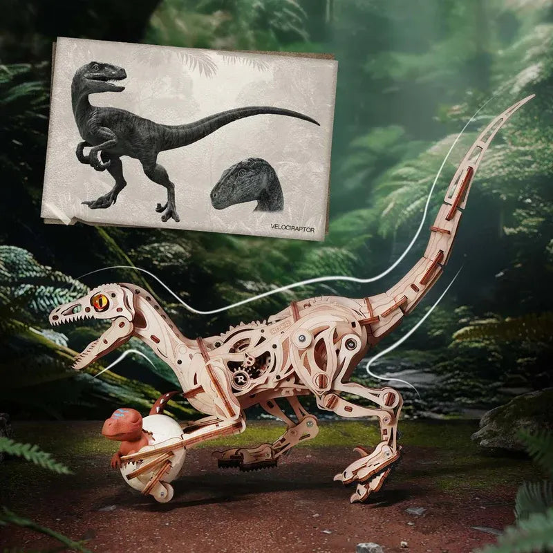 ROKR Velociraptor 3D Wooden Puzzle LD01