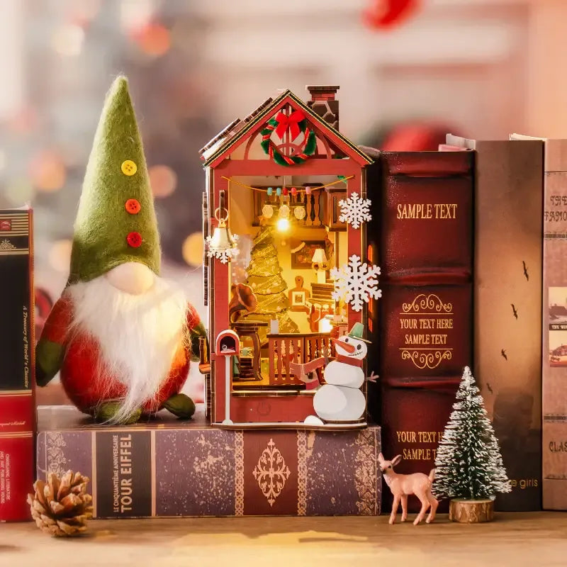 Rolife Christmas Indoor Scene Book Nook TGC07