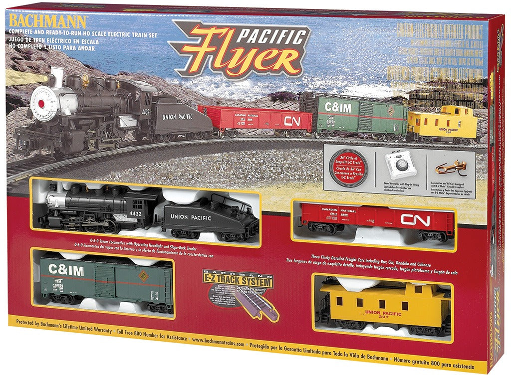 Bachmann Pacific Flyer HO Scale Train Set 00692
