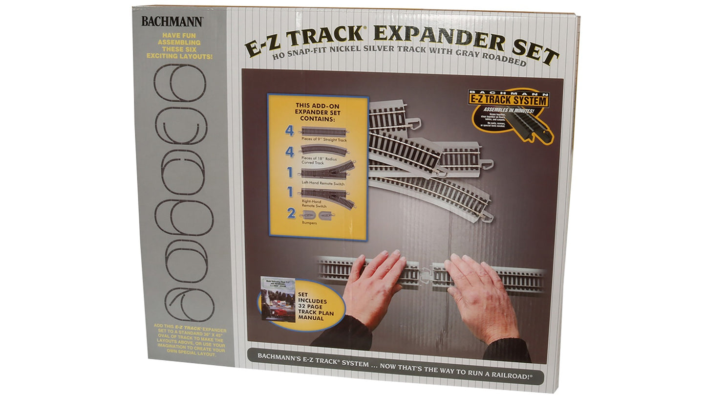 Nickel Silver Layout Expander Set (HO Scale Track) 44594