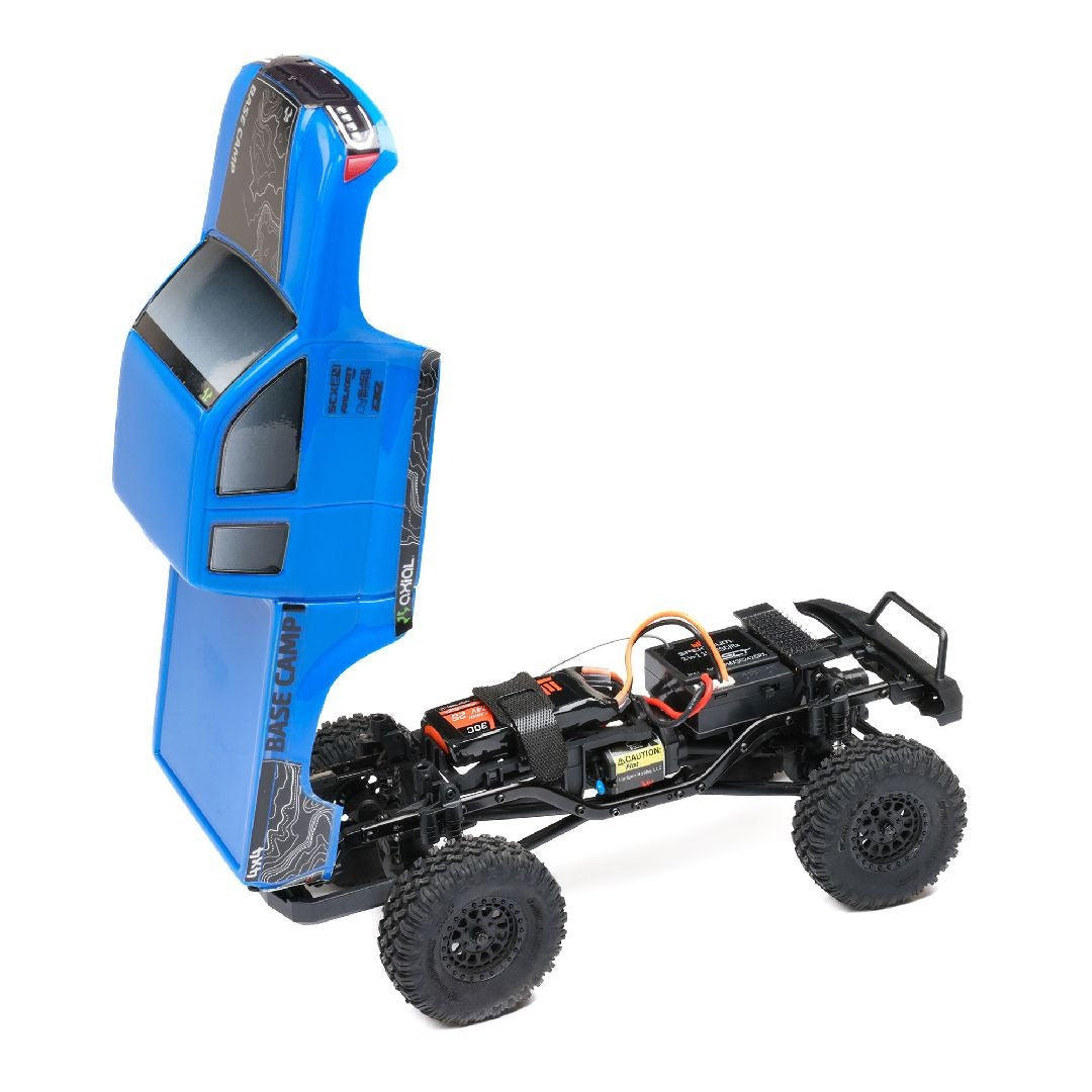 Axial 1/24 SCX24 Base Camp 4x4 RTR - Blue AXI-1219T2