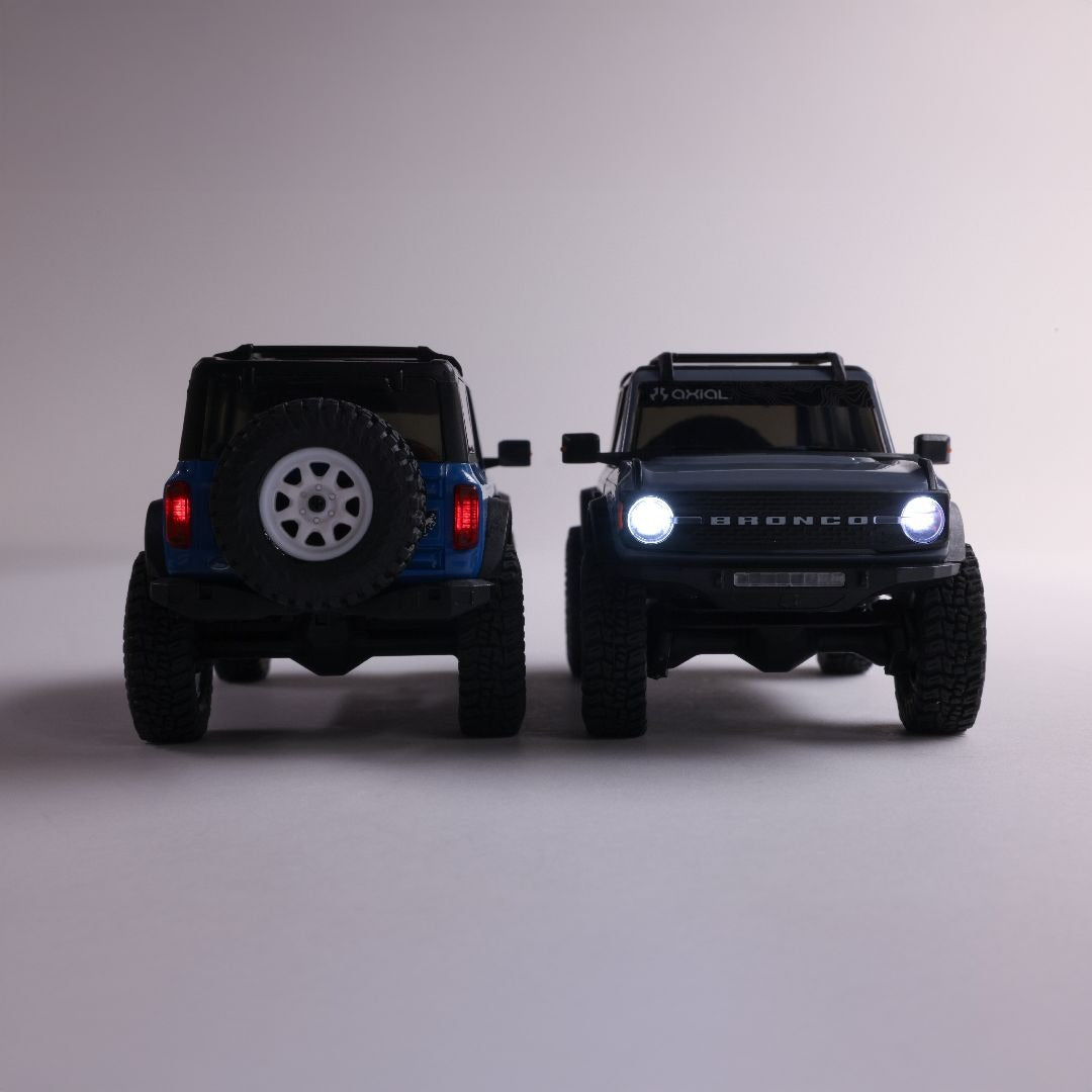 Axial 1/30 SCX30 Ford Bronco Brushed 4x4 RTR (B&C Incl) - Grey