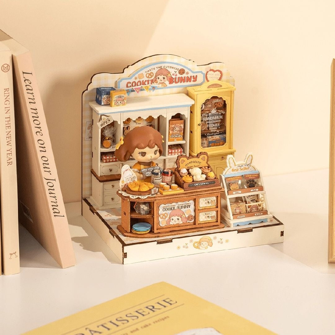 Rolife Cookii Bunny's Cookie Shop DIY Miniature House