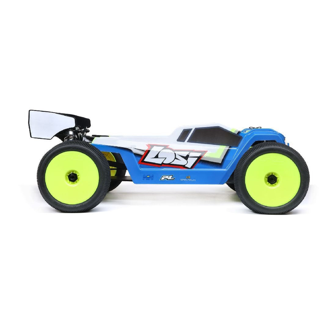 Losi 1/8 8IGHT-XTE Race Truggy Brushless 4X4 RTR - CLEAR BODY