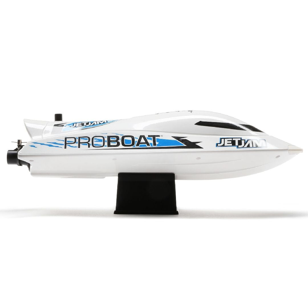 Pro Boat Jet Jam 12 Pool Racer, Brushed RTR - White (Battery & Charger Included)