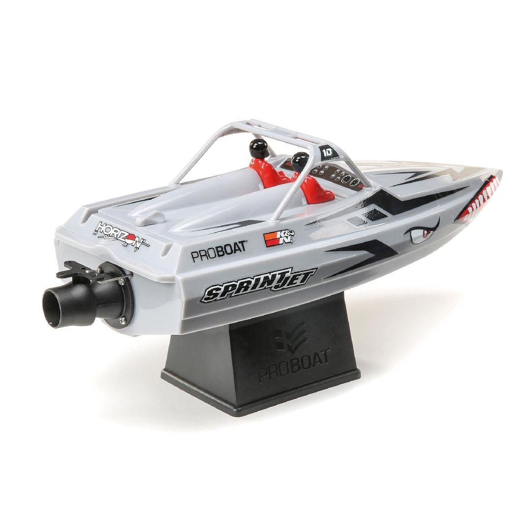 Pro Boat Sprintjet 9-inch Self-Right Jet Boat RTR - Silver (Battery & Charger Included)