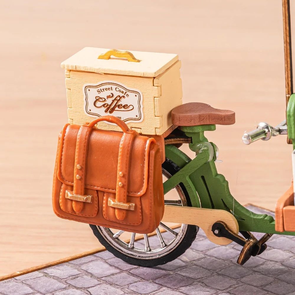 Rolife Aromatic Coffee Cart DIY Miniature House