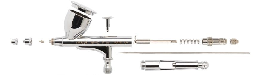 Iwata High Performance HP-C Plus Gravity Feed Dual Action Airbrush H4001
