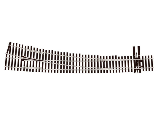 PECO Curved Turnout, #7 Radius, Right Hand HO SCALE TRACK SL-8376