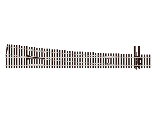 PECO Turnout, #8 Radius, Right Hand HO SCALE TRACK SL-8381