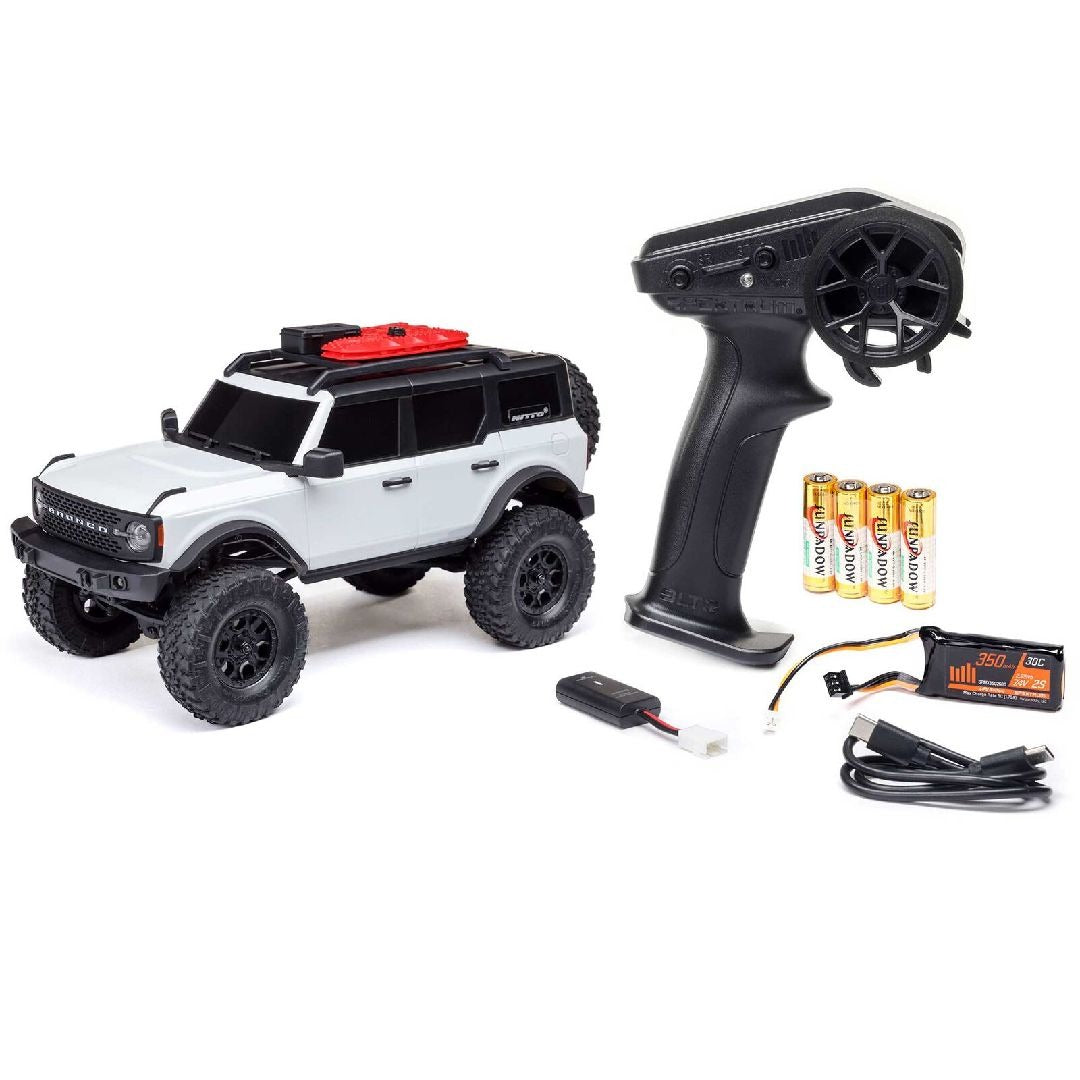 Axial 1/24 SCX24 Ford Bronco 4x4 RTR - White