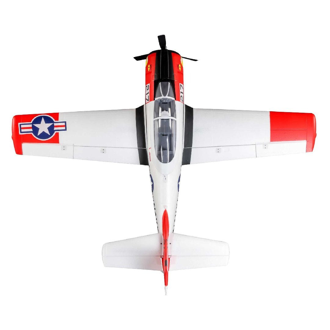 E-Flite T-28 Trojan 1.2m with Smart BNF Basic