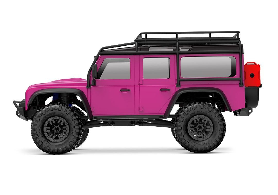 Traxxas 1/18 TRX-4M Land Rover Defender 4x4 RTR - Pink TRA97054-1PINK