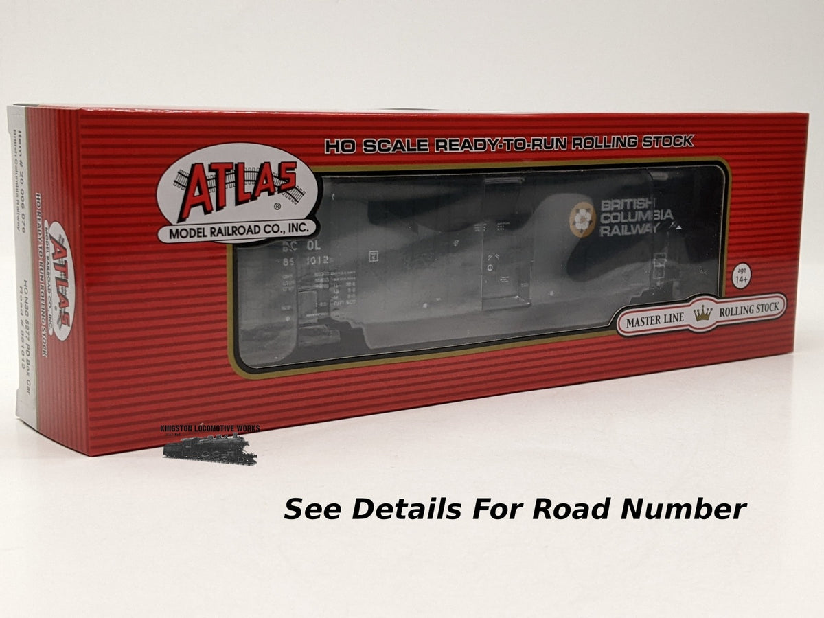 HO 52ft NSC 5277 Plug Door Box Car - British Columbia Railway / BC