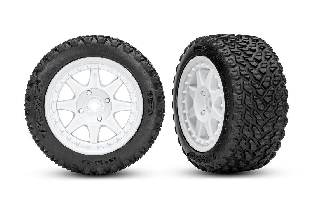 Traxxas 1/16 RS200 Mini Rally VXL-3S 4x4 RTR - White (B&C Incl)