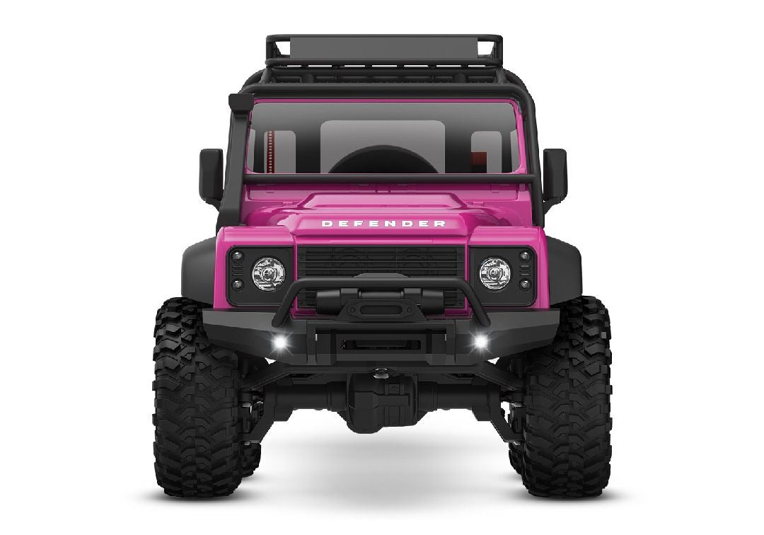 Traxxas 1/18 TRX-4M Land Rover Defender 4x4 RTR - Pink TRA97054-1PINK