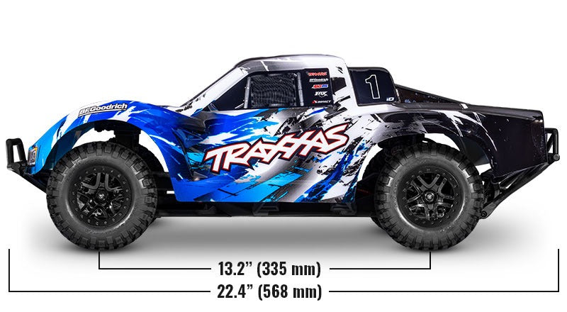 Traxxas 1/10 Slash HD VX3 BL 2WD RTR - Blue