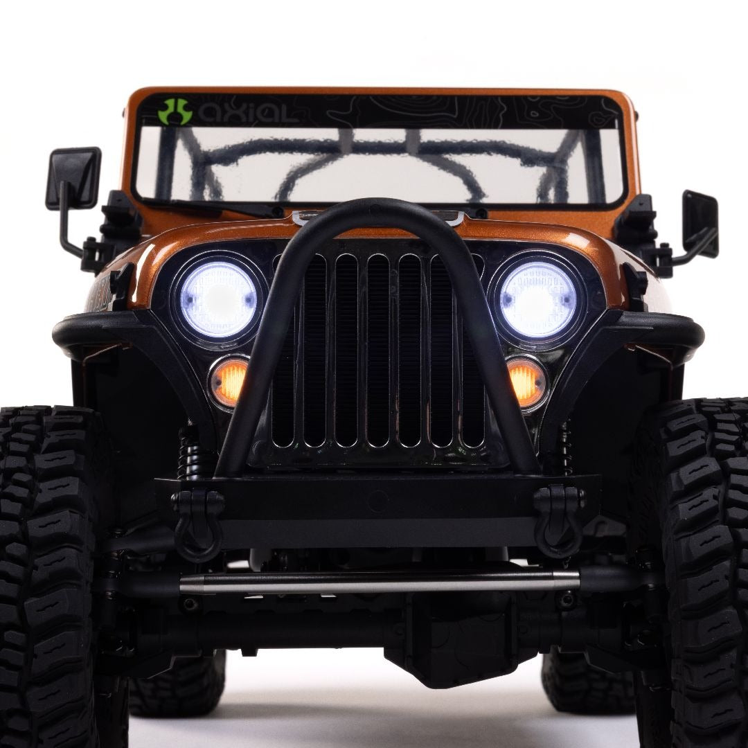 Axial 1/10 SCX10 III Jeep CJ-7 4X4 RTR Brushed Crawler - Copper