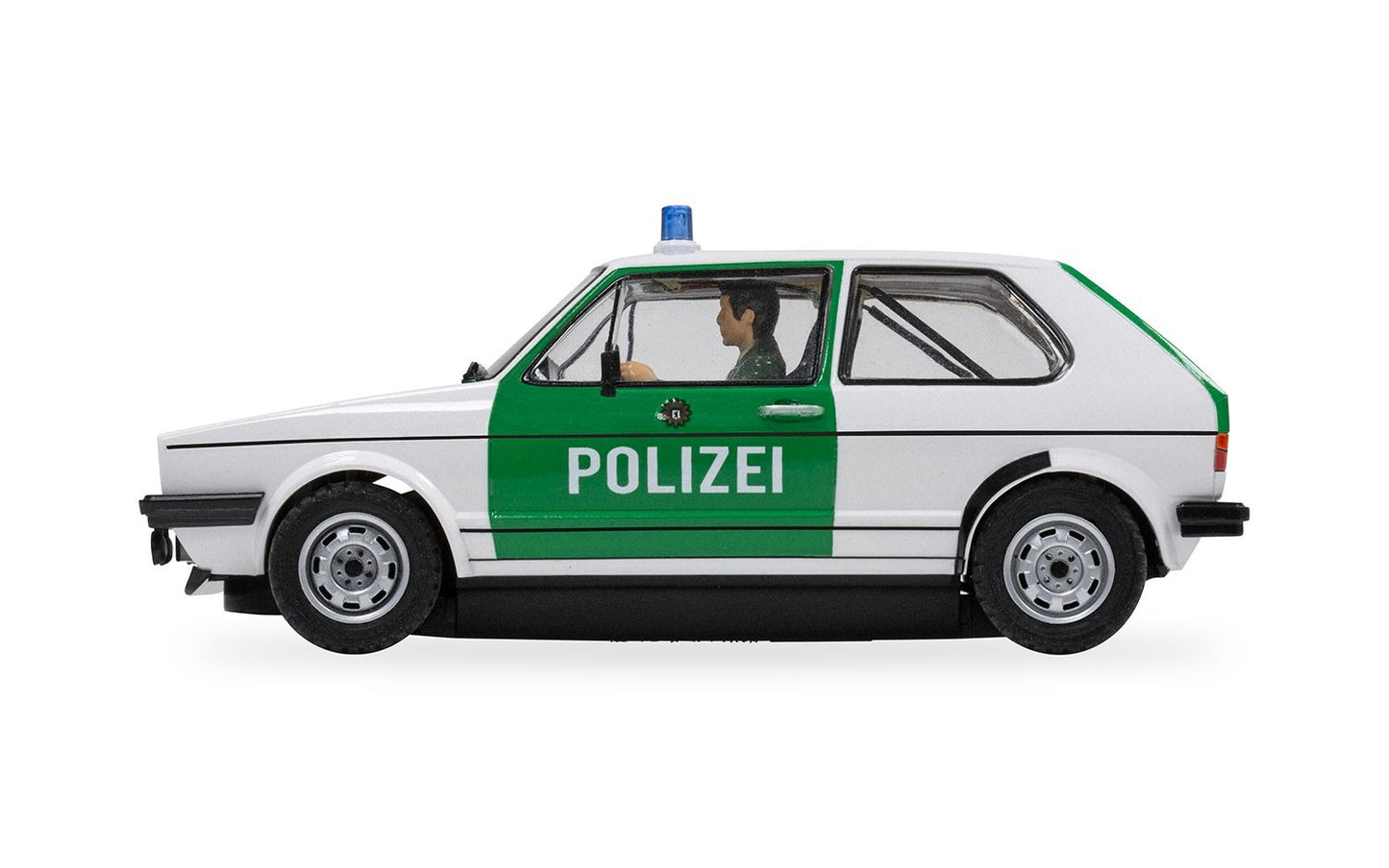 Scalextric C4572 Volkswagen Golf Mk1 - Polizei Slot car SCA4572