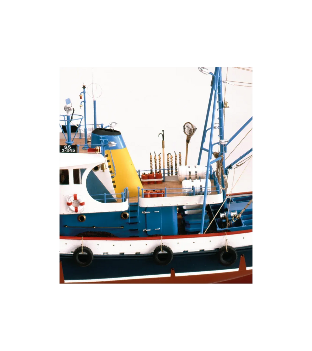 New Tuna Boat Marina II. 1:50 Wooden Model Fishing Boat Kit 20506