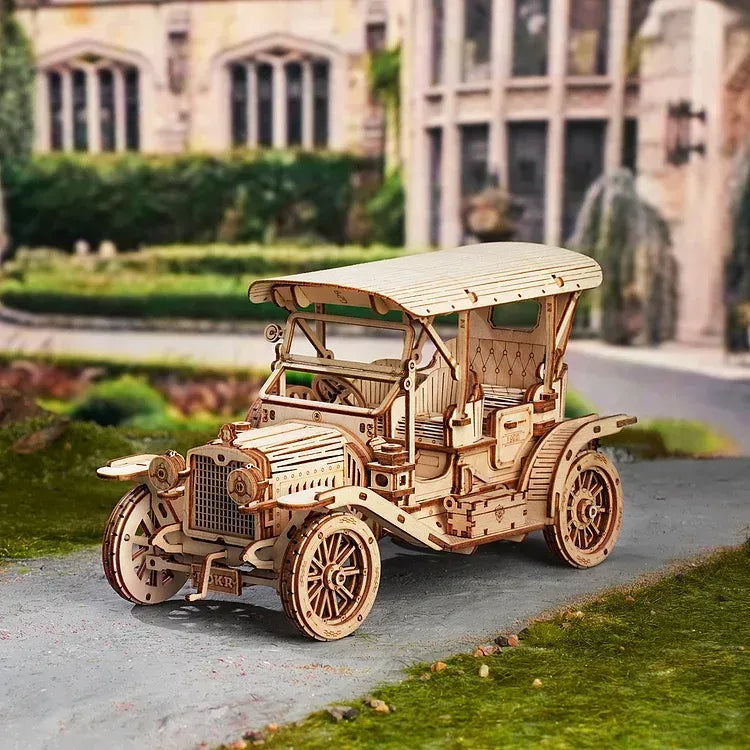 ROKR Vintage Car 3D Wooden Puzzle