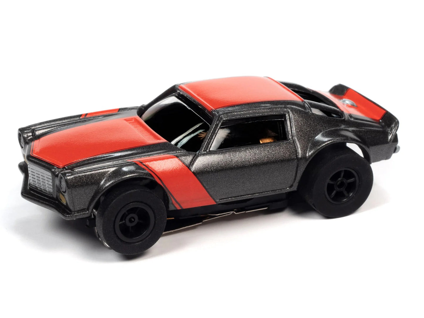 Flamethrower - X-Traction - 1971 Chevy Camaro Black Slot Car