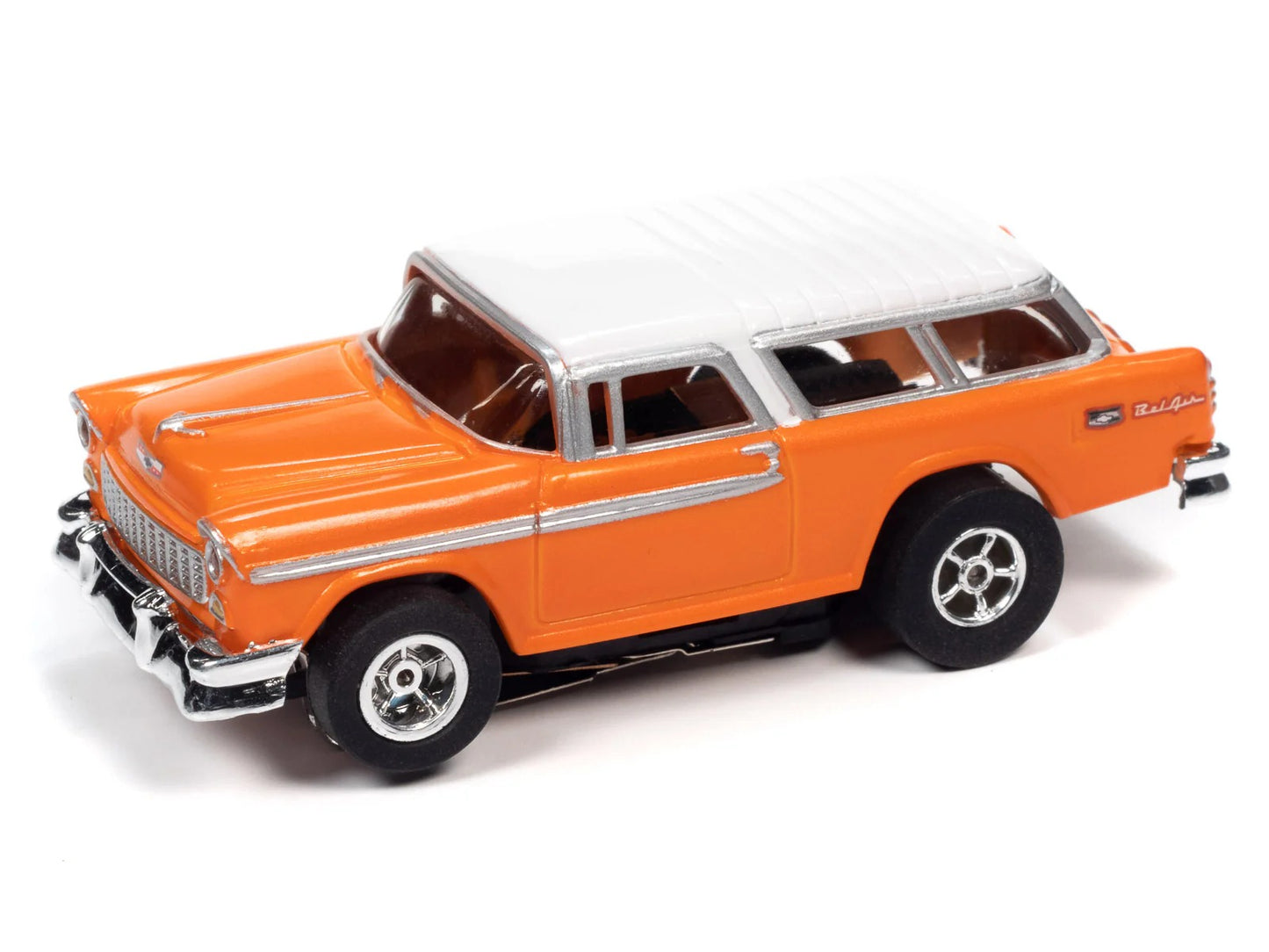 Flamethrower - X-Traction - 1955 Chevy Nomad Orange Slot Car