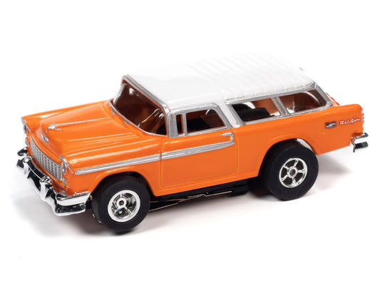 Flamethrower - X-Traction - 1955 Chevy Nomad Orange Slot Car