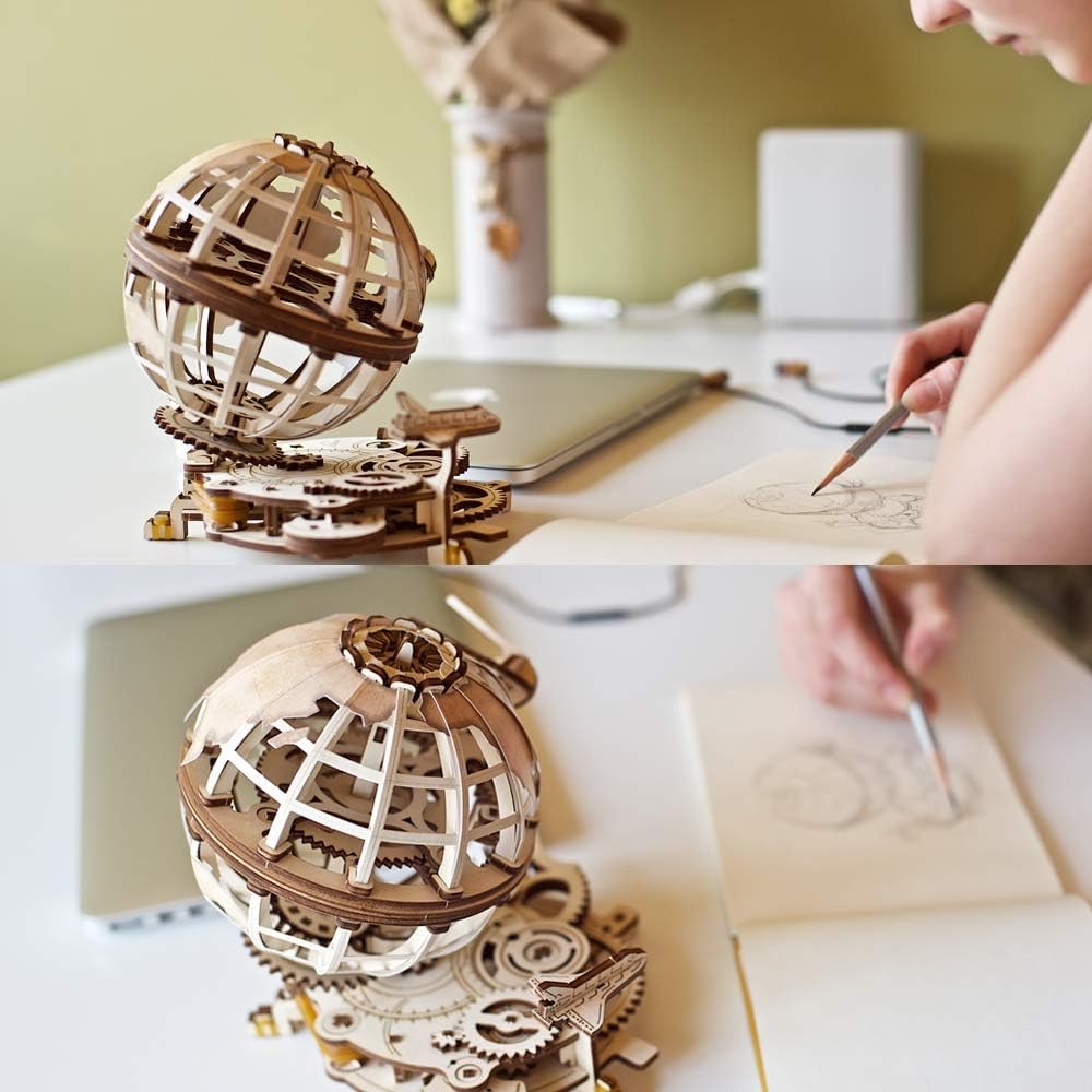 UGears Model Globe - 184 Pieces (Easy)
