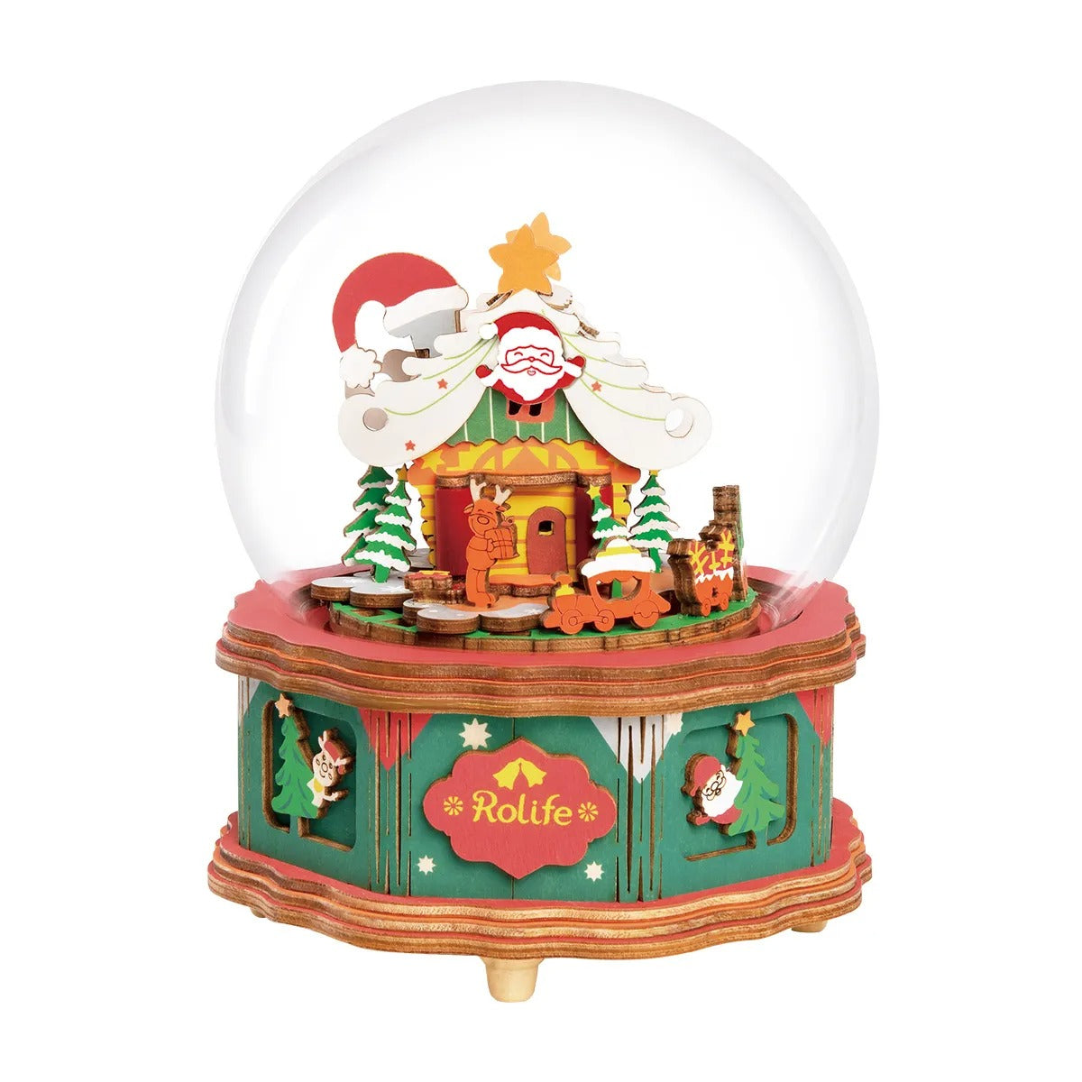 Rolife DIY Music Box - Christmas Town AM46