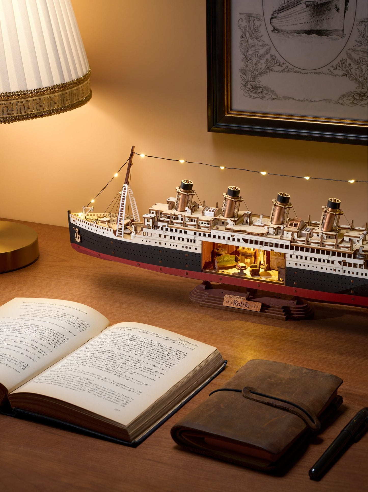 Rolife 1912 Eternal Atlantic Voyager 3D Wooden Puzzle
