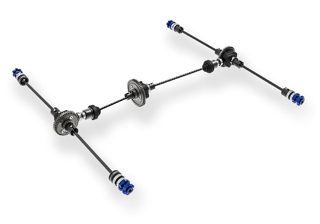 Traxxas 1/8 Sledge 4x4 RTR - Blue TRA95096-4BLUE