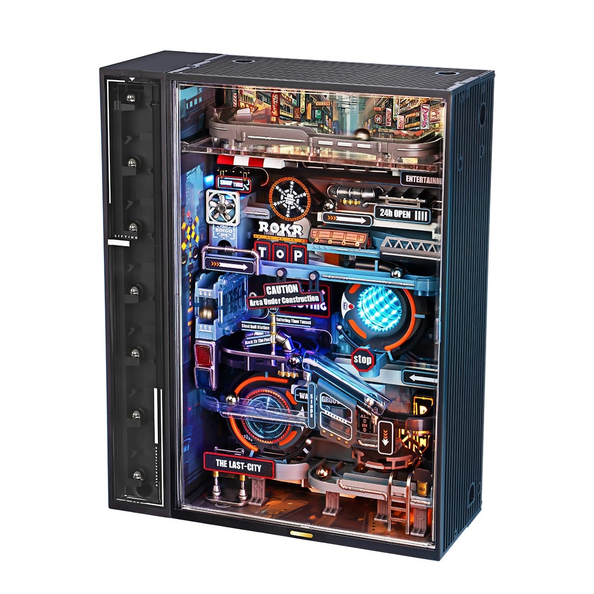 Rolife The Last City Book Nook Shelf Insert MR01S