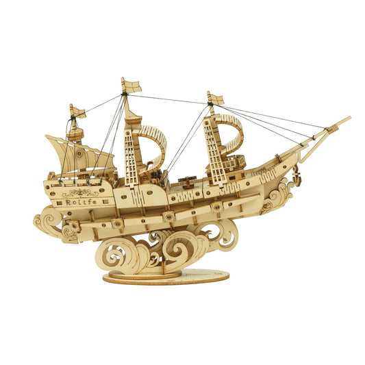 Rolife Cruise Ship Model 3D Wooden Puzzle ROETG306