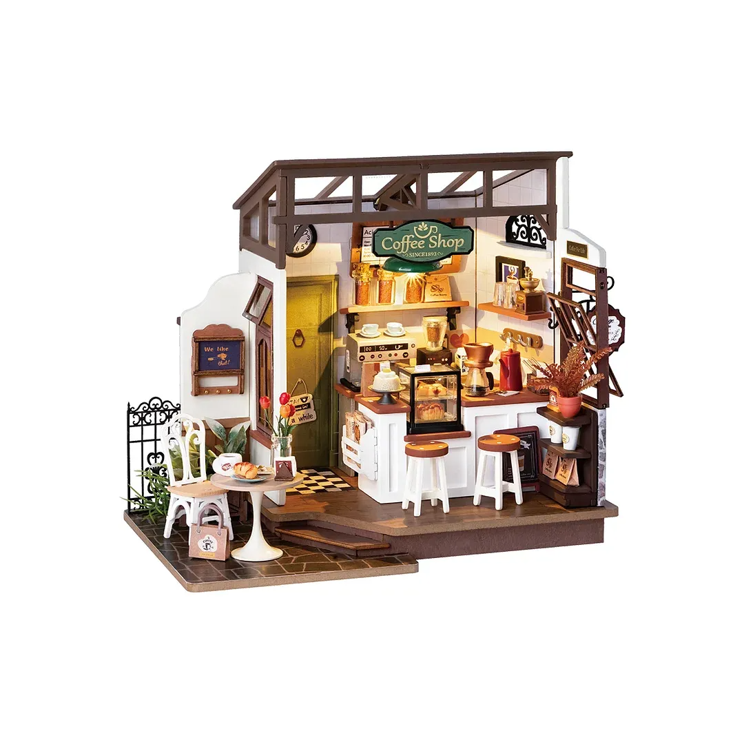 Rolife DIY Miniature House - Slow Life Cafe DG162